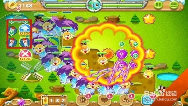 保卫萝卜2第21关金萝卜攻略