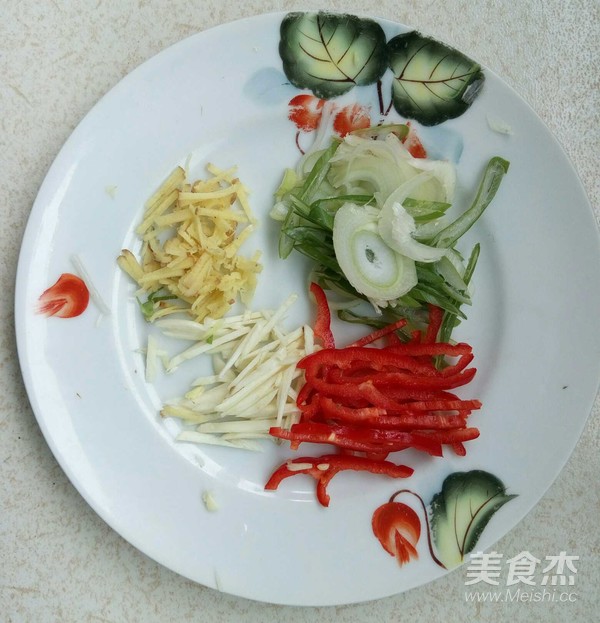 豆豉包菜炒粉条