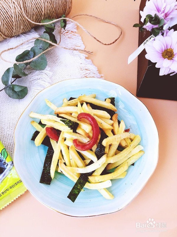 怎样用烤箱烤速冻薯条