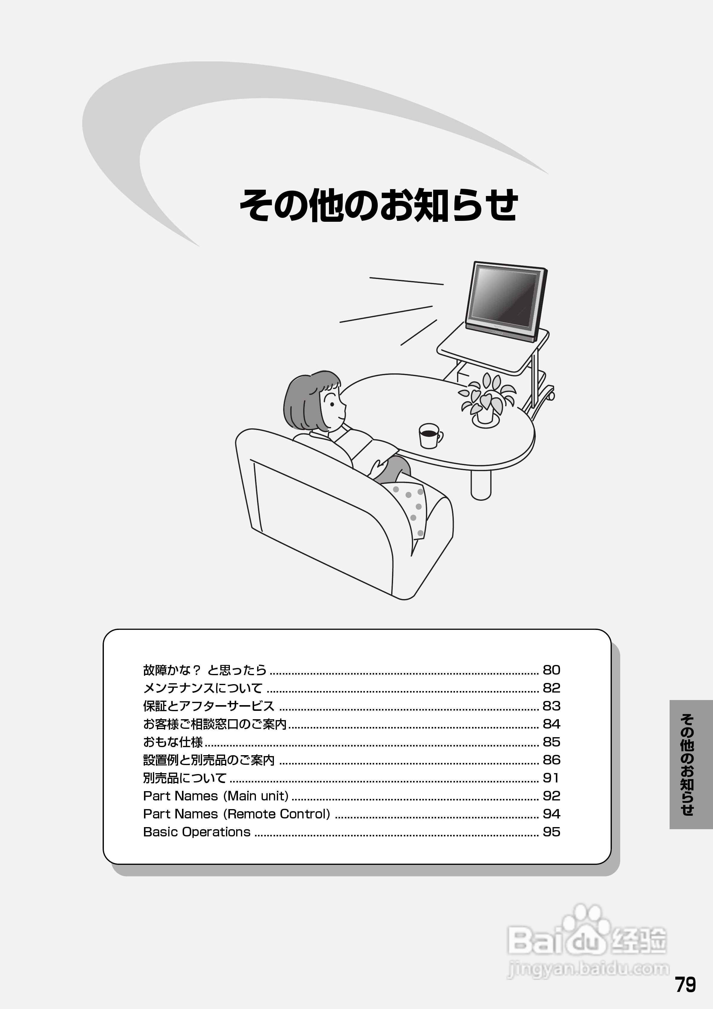 SHARP LC-20S1显示器说明书:[8]