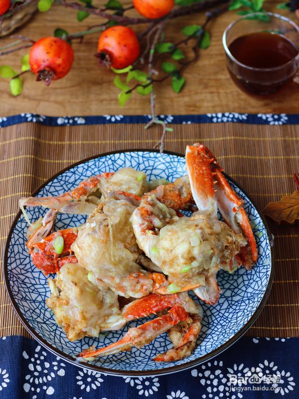 面拖蟹+红糖姜茶