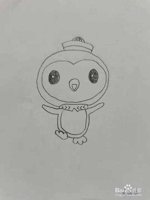 卡通皮医生简笔画