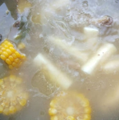 玉米山药粉丝鸭汤的做法