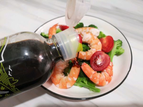 凉拌西兰花虾仁