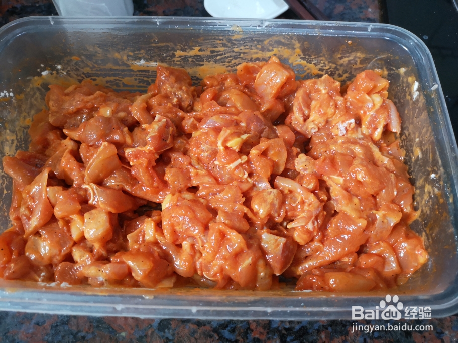 爽脆可口的玉米面鸡腿包