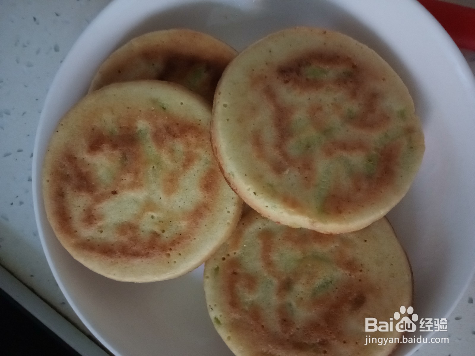 简单丝瓜发面饼