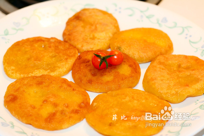 美味香酥日本南瓜饼