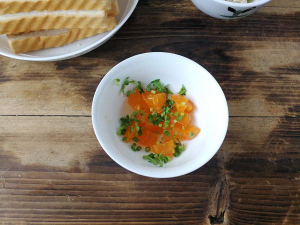 咸蛋黄米饭三文治