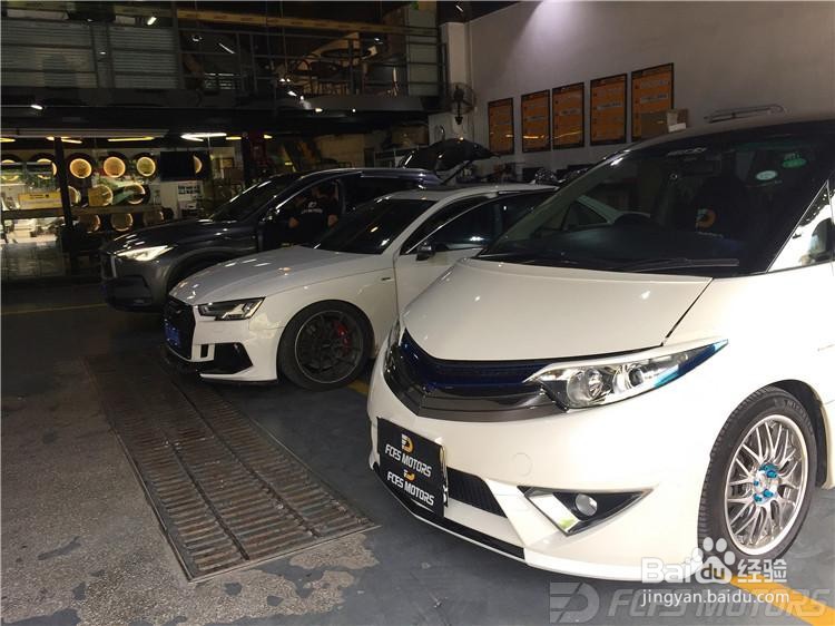 东莞改灯店介绍,丰田大霸王汽车大灯改装LED透镜