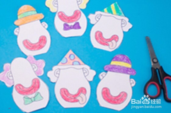 废旧物品味哆哆可爱小丑杯子的做法