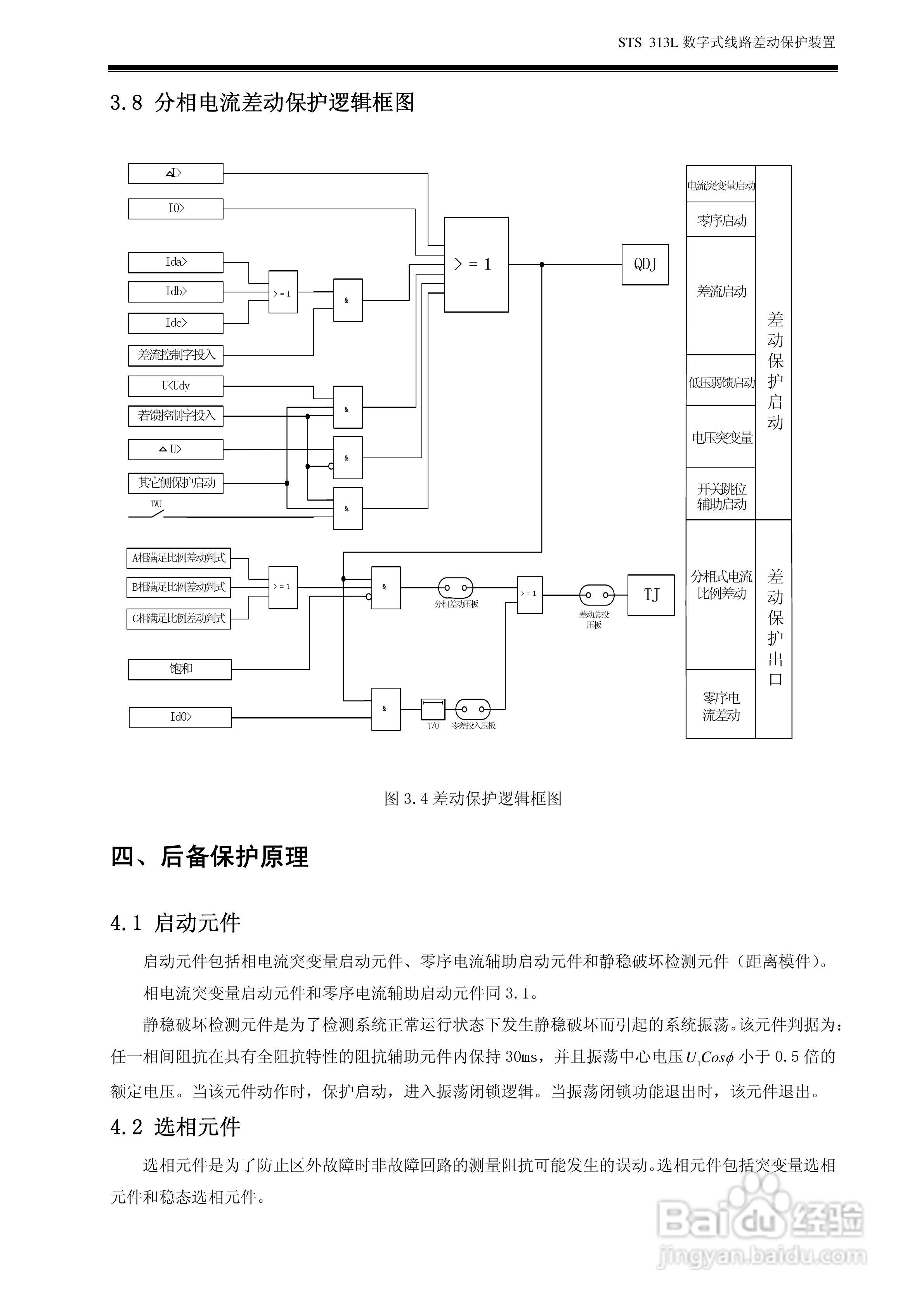 数字式线路差动保护装置 STS313L 使用说明书:[1]