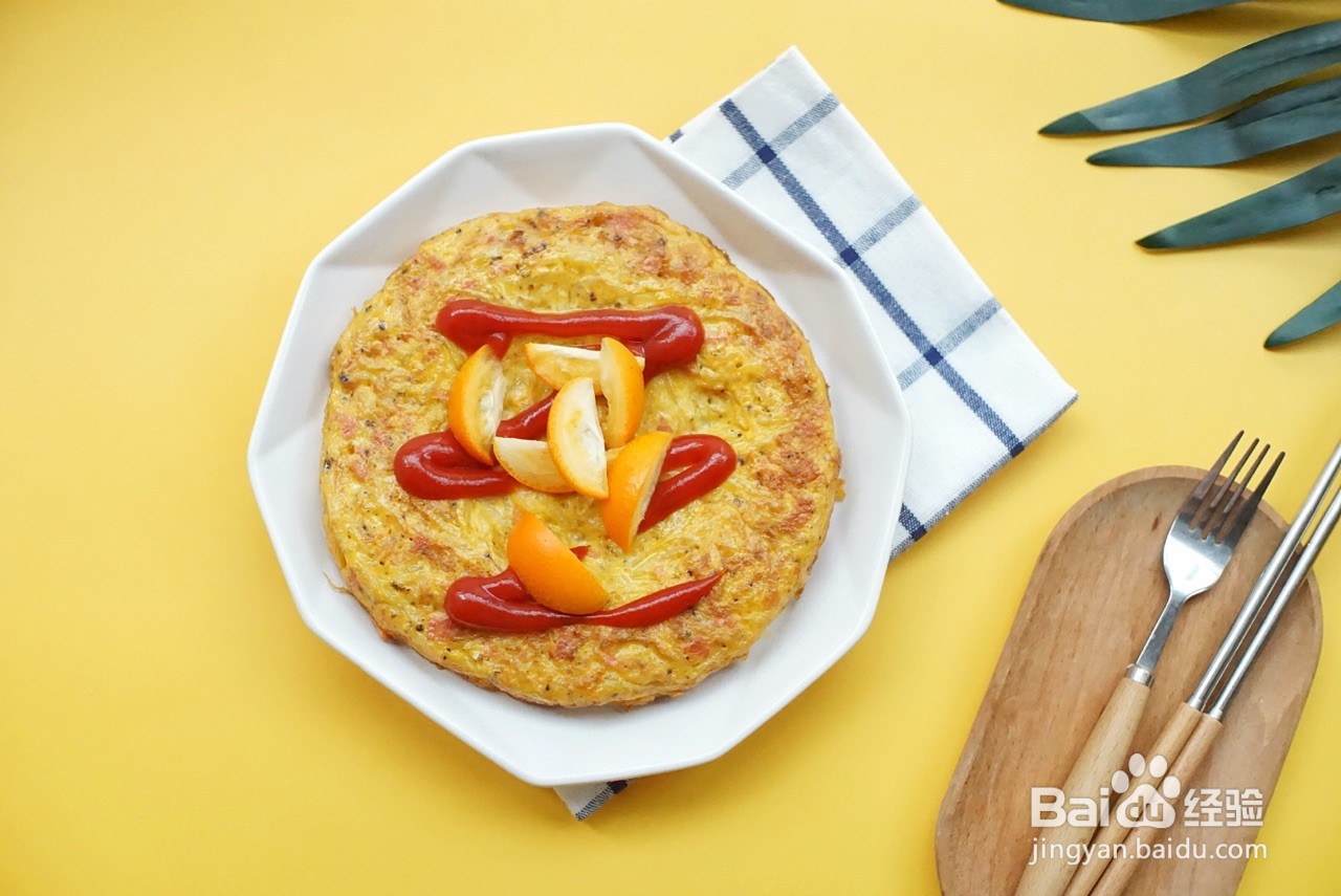 土豆鸡蛋饼的做法