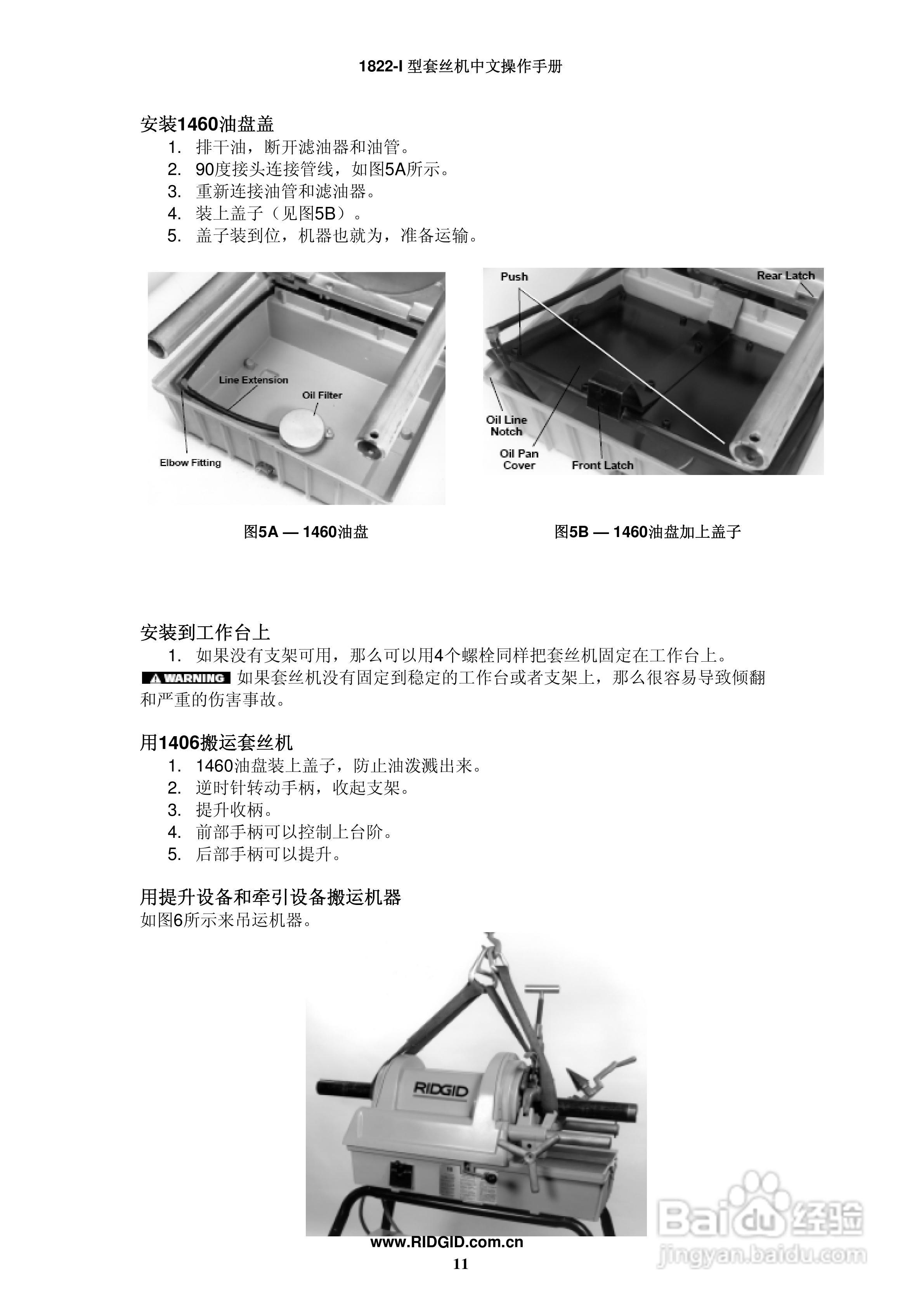 RIDGID 套丝机1822-I 中文操作手册:[2]