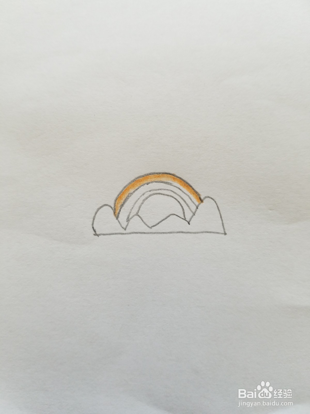 简笔画：彩虹的画法