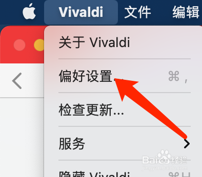 Mac版Vivaldi浏览器如何设置启动页面