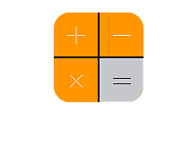 html+CSS3实现iOS7扁平化calculator图标