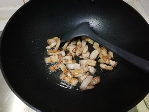 健康养生佳品五花肉炒四季豆的做法