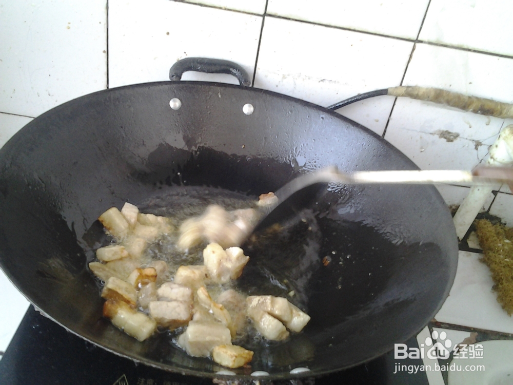 肉炒黄豆芽尖椒