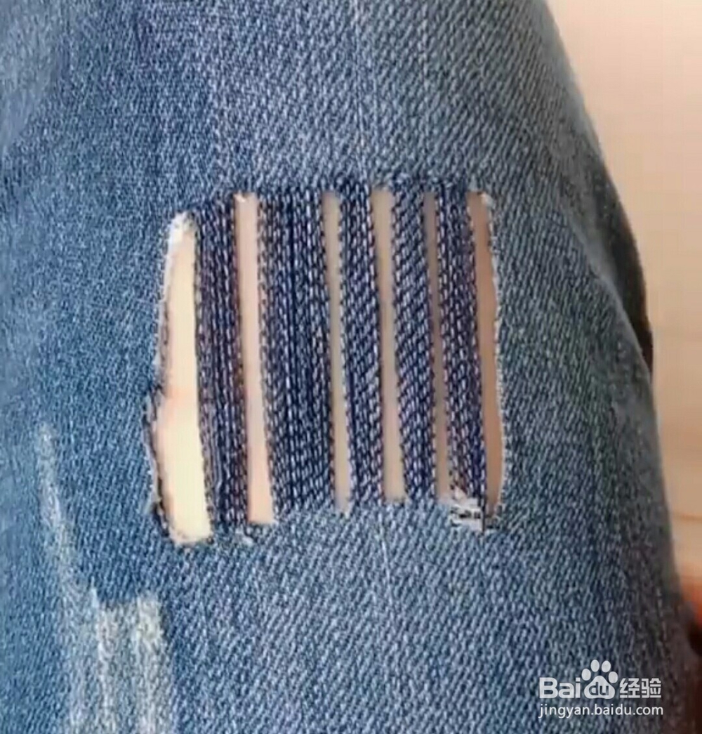 怀旧版牛仔裤做法