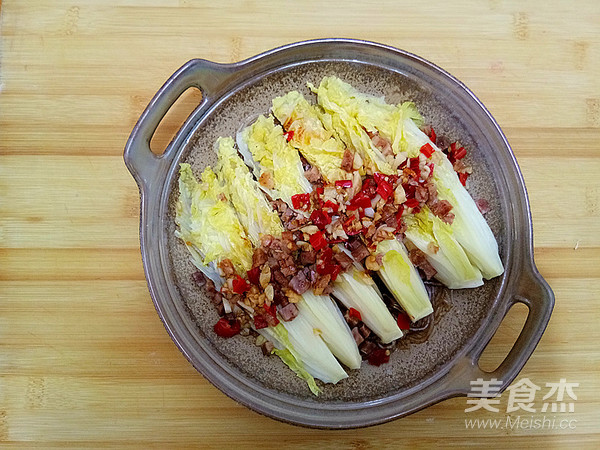 腊肠粉丝蒸娃娃菜