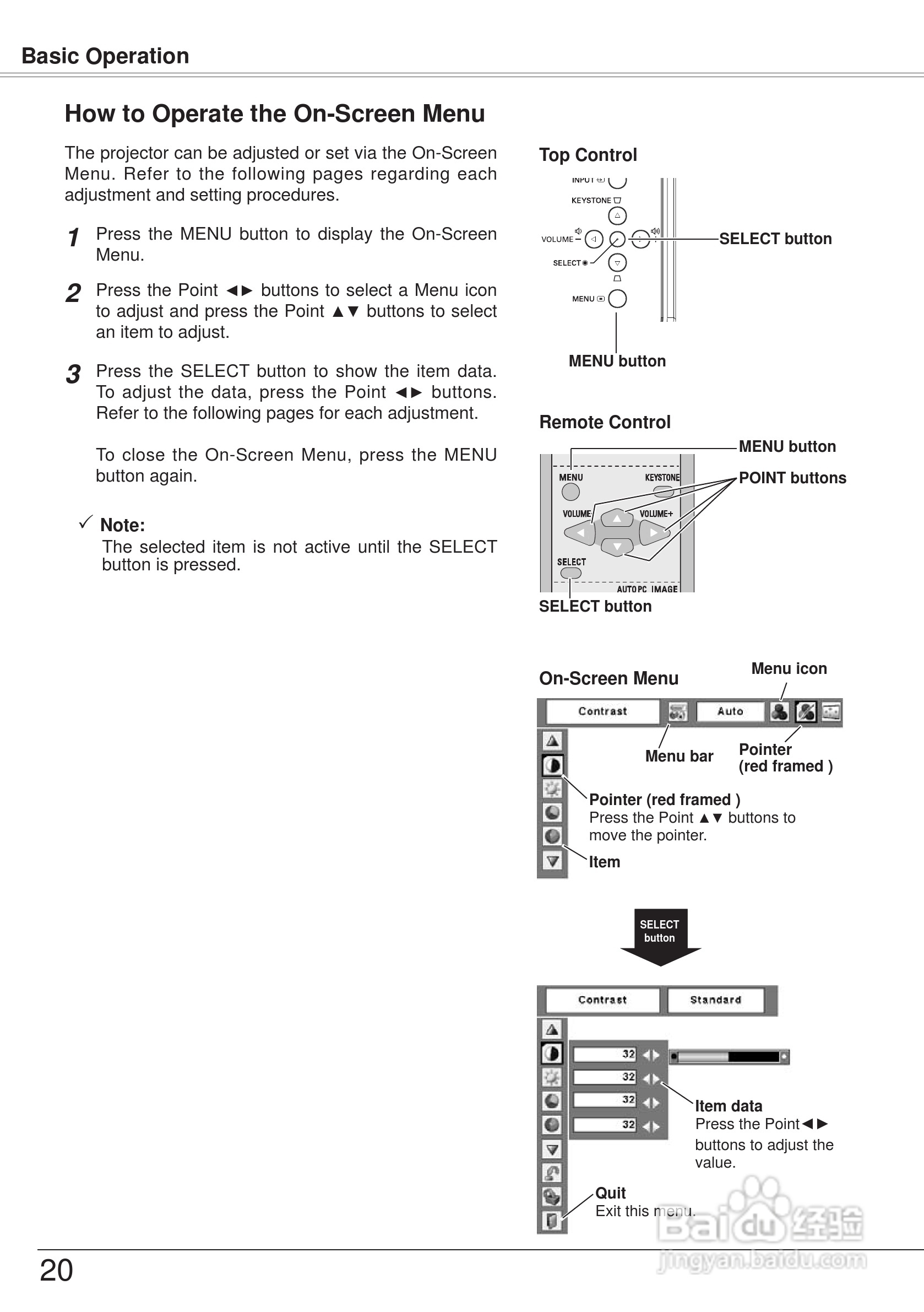 三洋 PLC-XW57投影机说明书:[2]