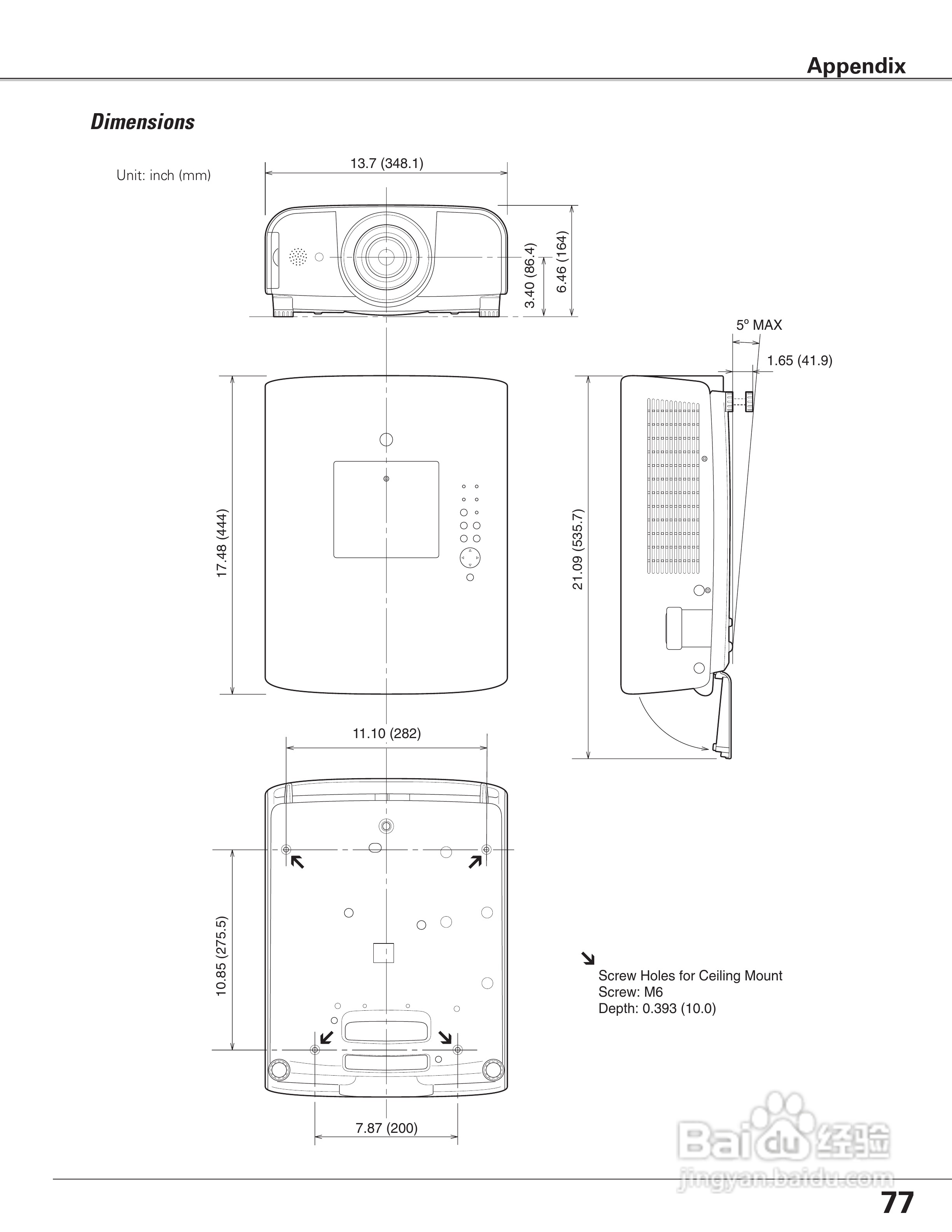三洋 PLC-XT35K投影机说明书:[8]