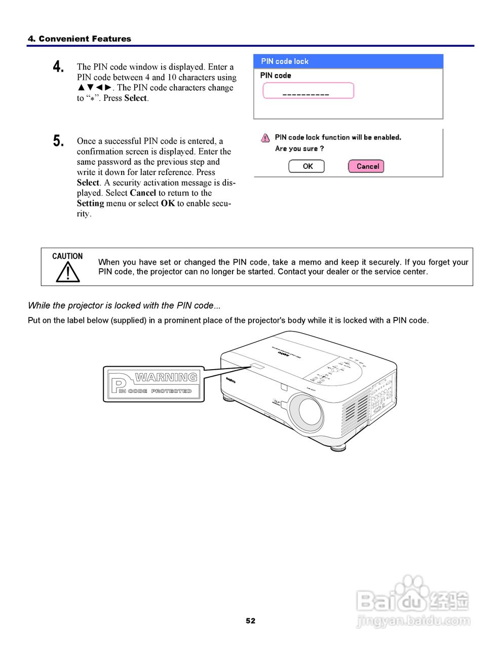 三洋 PDG-DXT10L投影机说明书:[7]