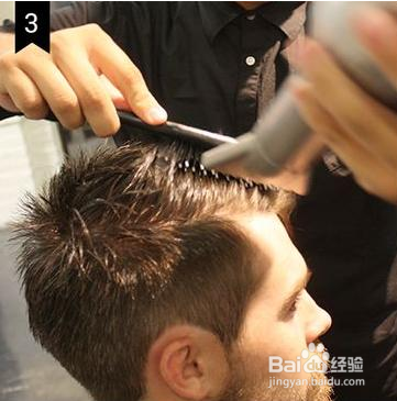 侧分线上吹蓬松感发型