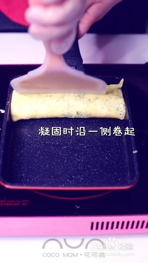 食补佳品【西兰花奶酪厚蛋烧】的做法