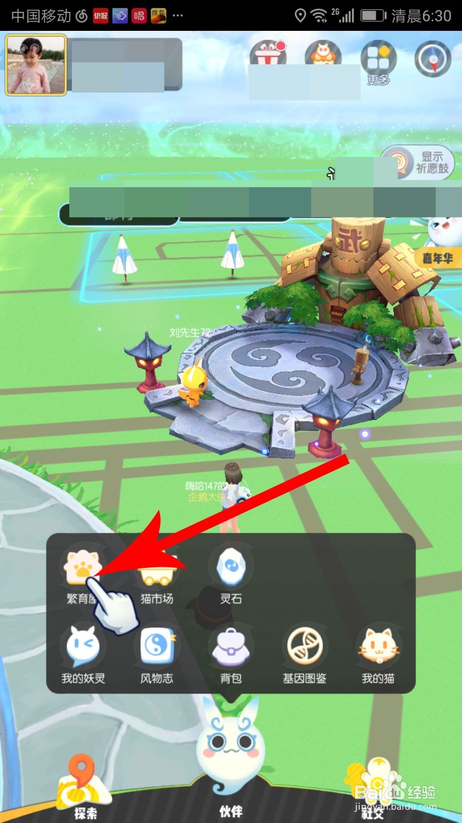 一起来捉妖配猫什么意思