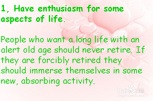 英语学习HOW TO LIVE TO BE A HUNDRED