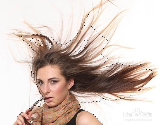 怎么用PS抠图：[4]简单快速扣长头发发丝