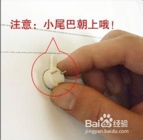 使用无痕钉安装相框 相框墙 百度经验
