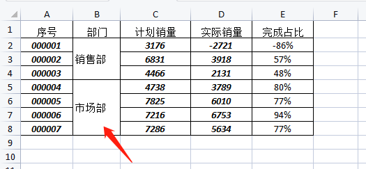 WPS怎样取消单元格合并并填充内容