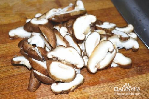 娃娃菜素炒香菇