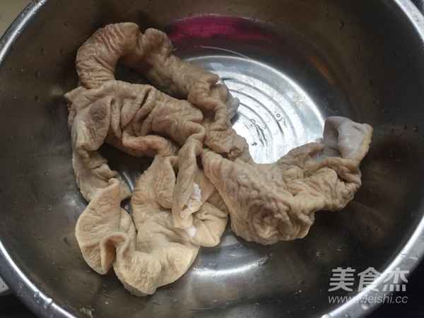 辣炒肥肠的做法