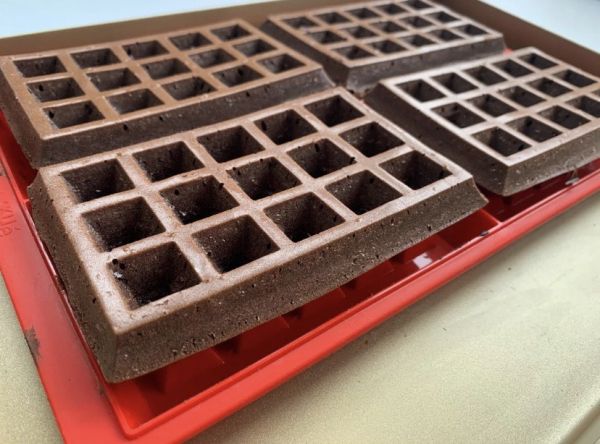 巧克力糯米华夫饼