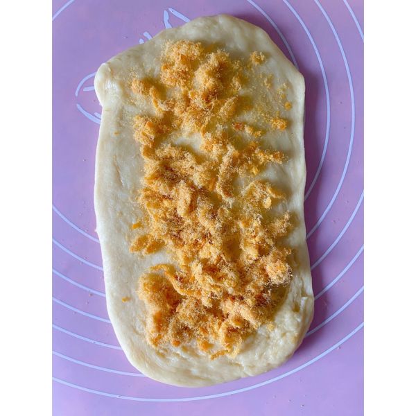 肉松火腿片咸吐司