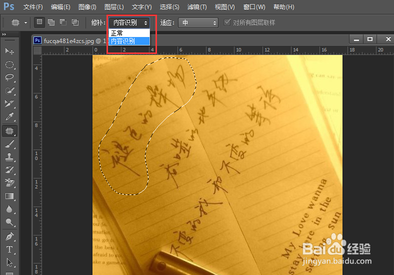 PhotoShop初学者之修补工具的使用