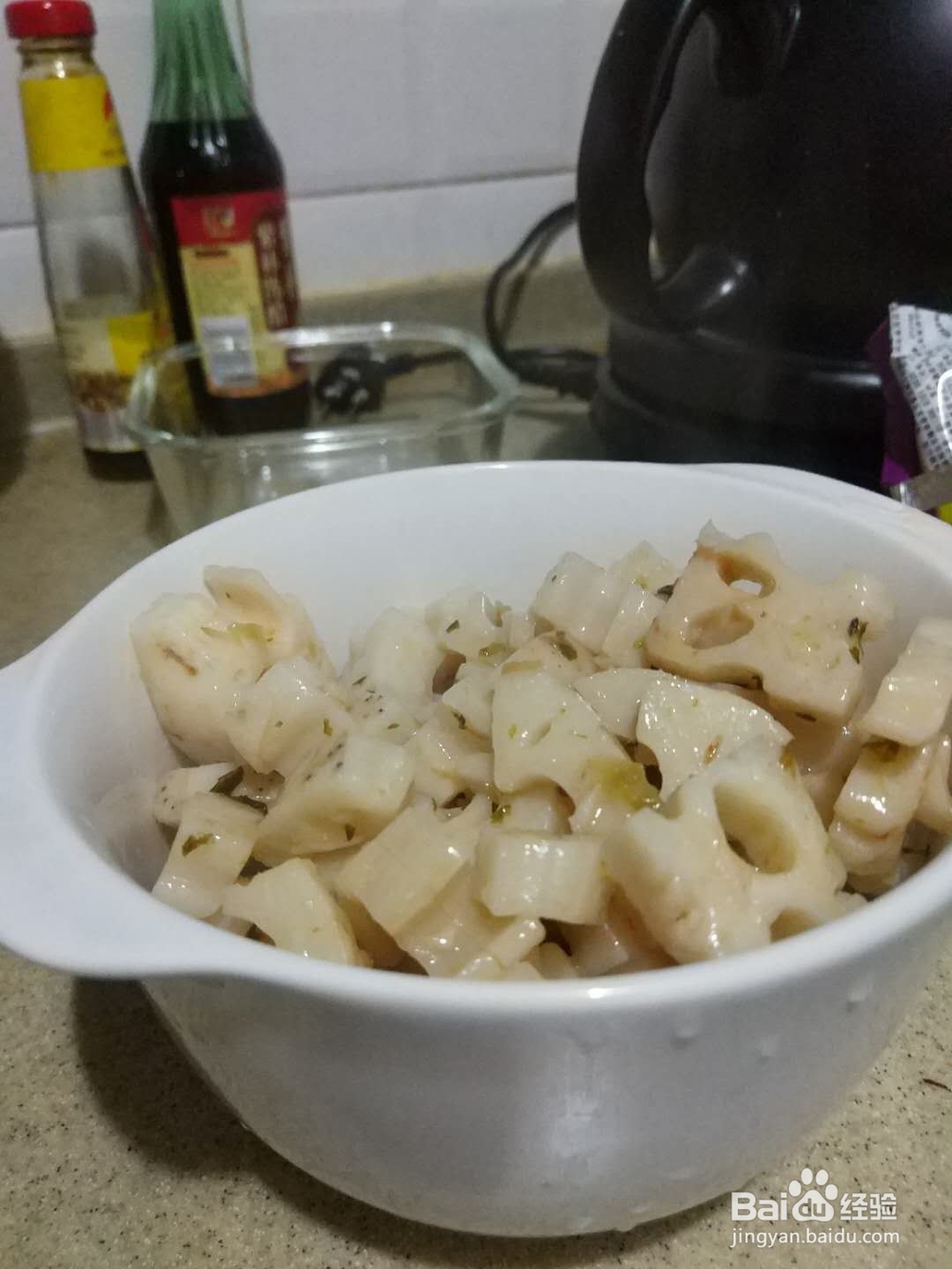 怎么用电饭锅炒菜？酸辣藕丁！