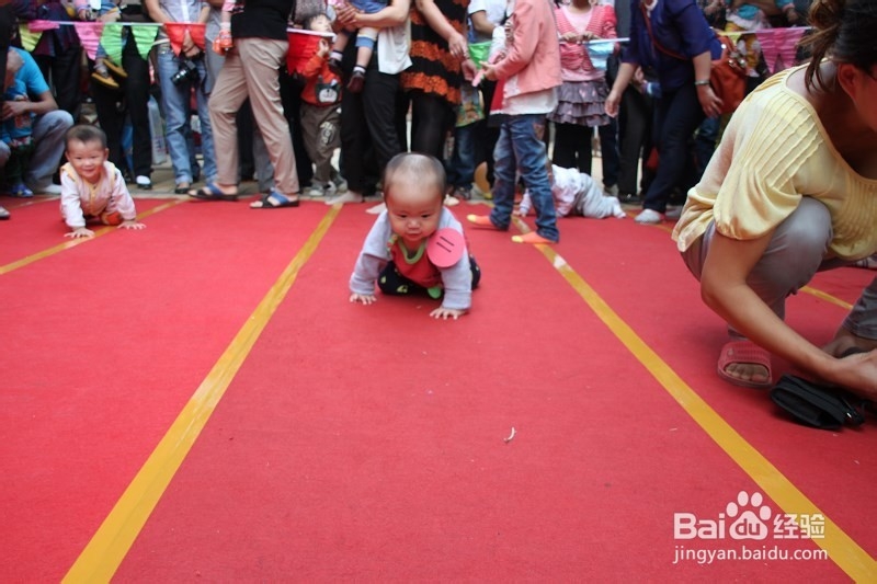 锻炼宝宝爬行健身操