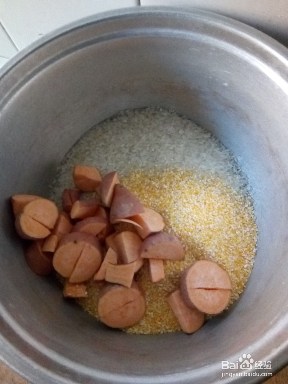 早餐好喝的地瓜粥