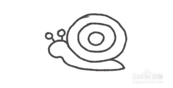 sketchbook怎么画蜗牛