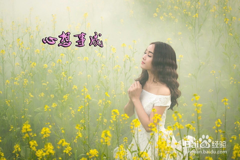 图片编辑器如何给图片加特效文字