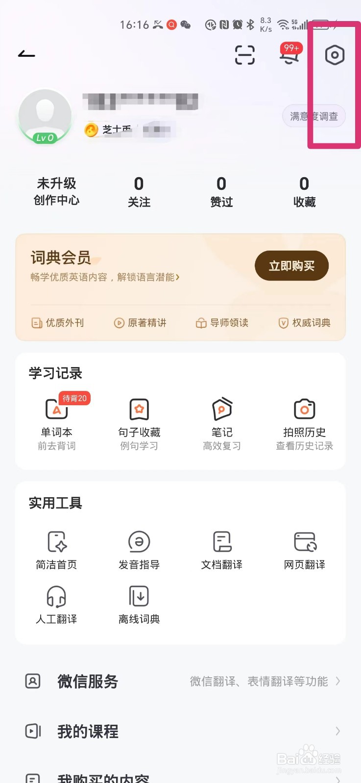 网易有道词典如何打开词典工具栏