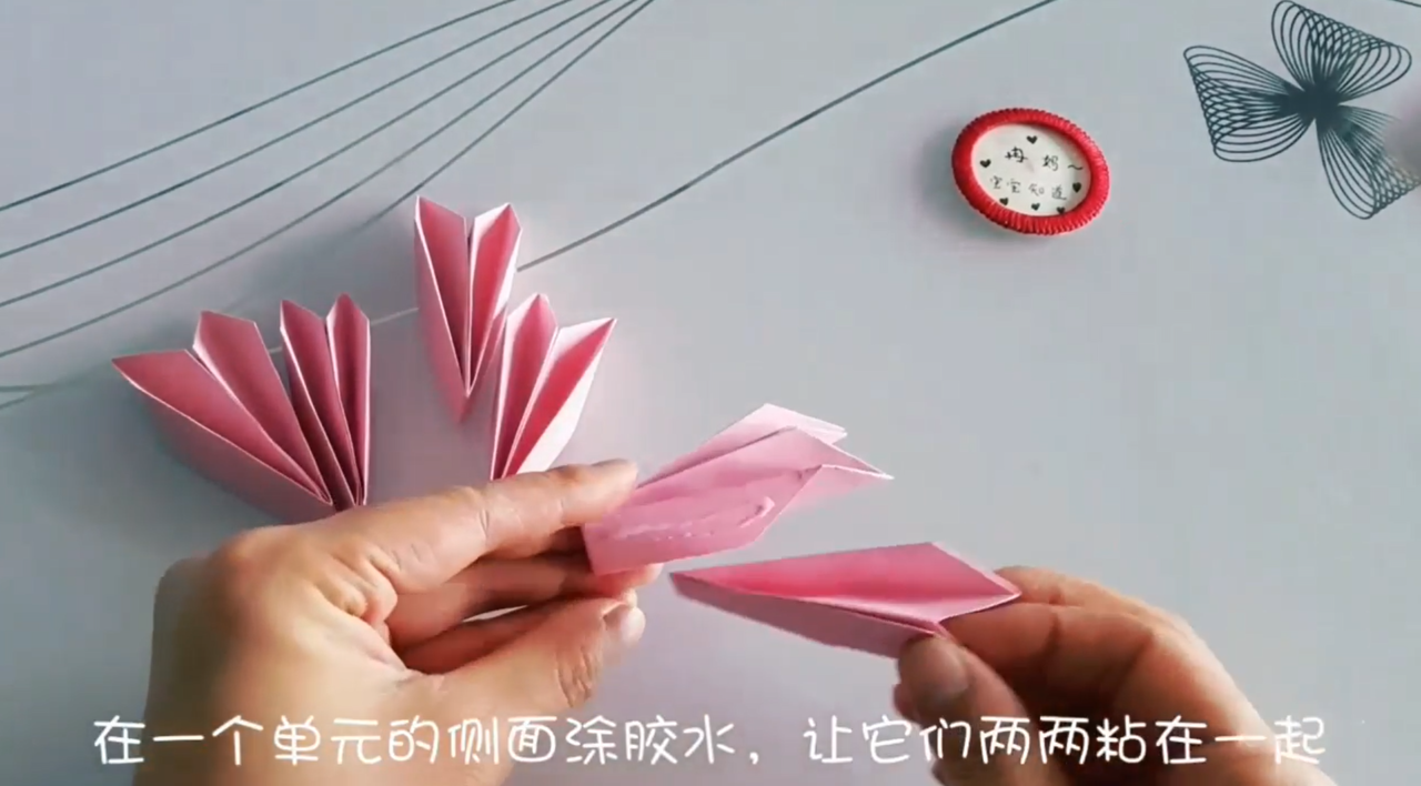 如何手工做出美丽娇艳的桃花