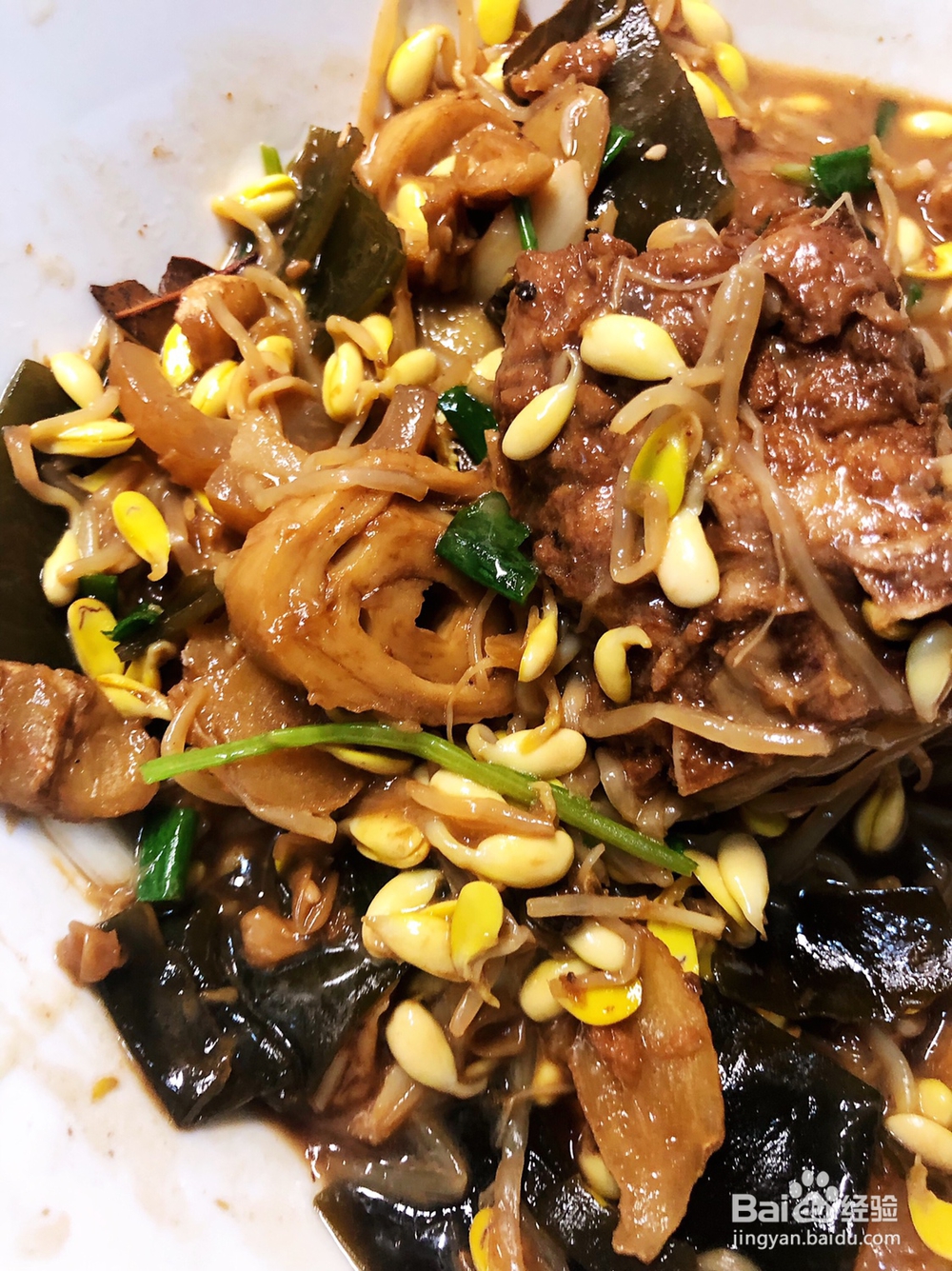 孩子爱吃的排骨面筋