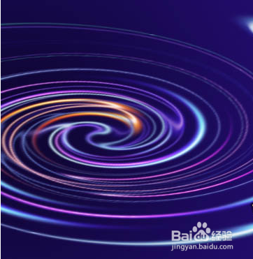 Photoshop快速制作绚丽的彩色光束壁纸？