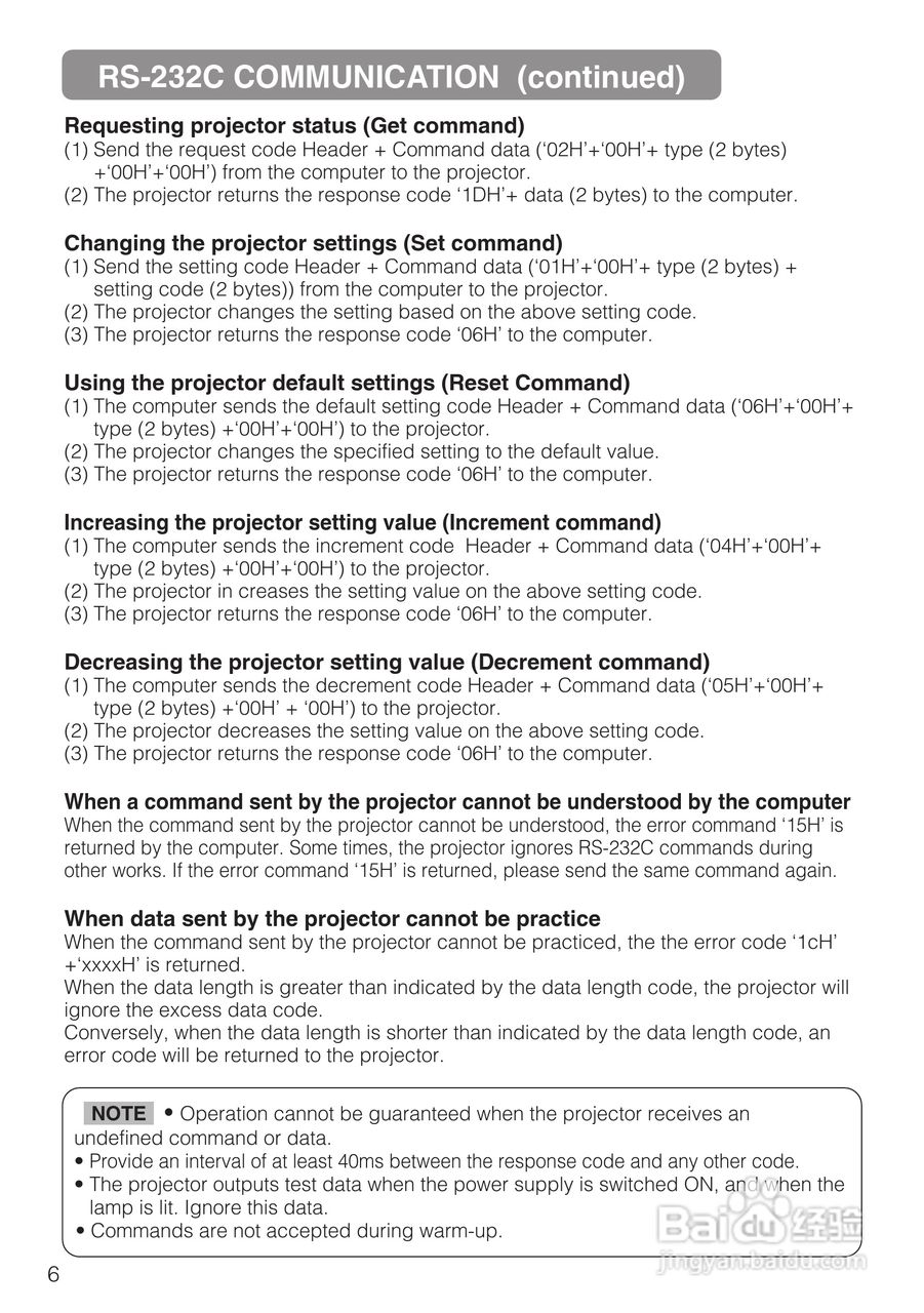 日立 ED-X3270A投影机说明书:[5]