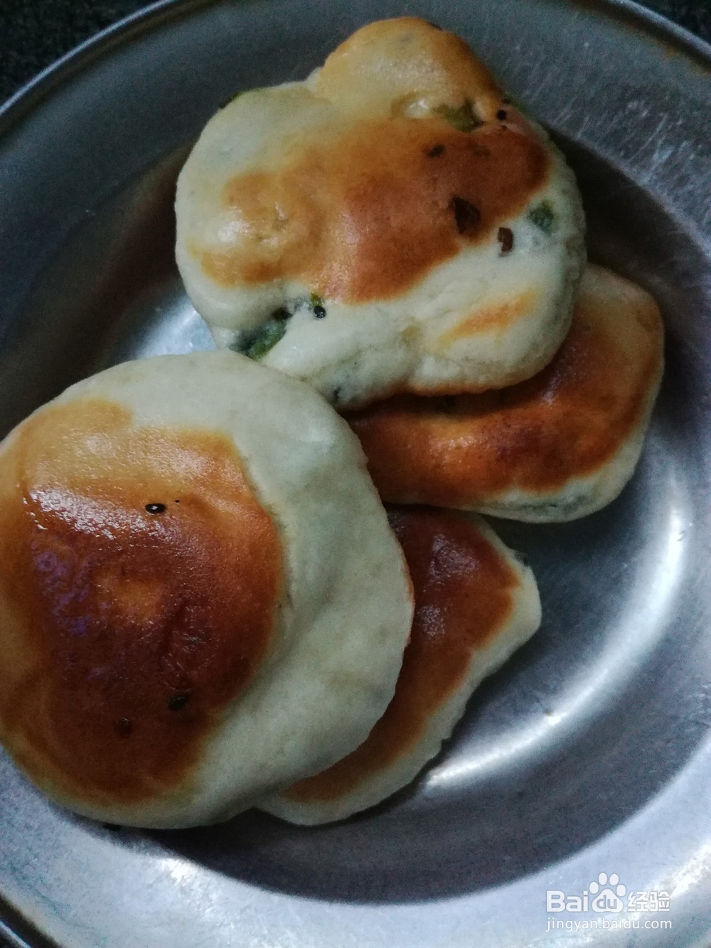 黑芝麻葱饼做法